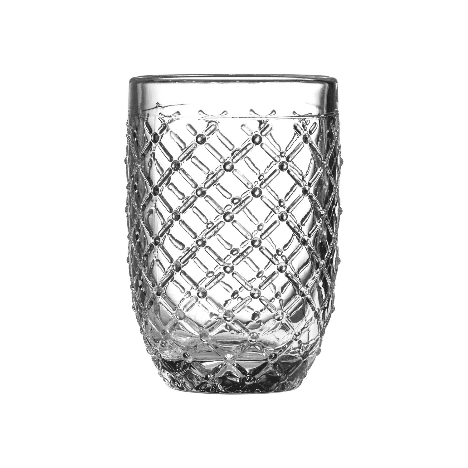 Knit 410Ml Clear Hi Ball Glass