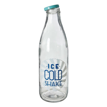 Classic Water Glass Bottle with Metal Twist Lid