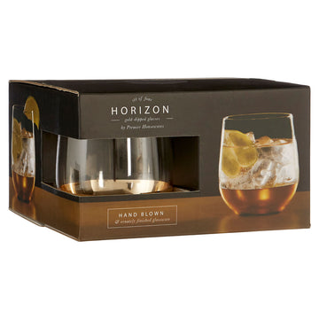 Vista 4Pc Clear Glass Tumbler Set