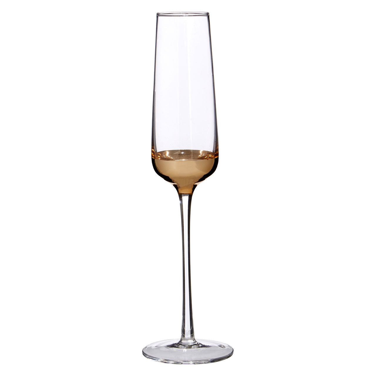 Vista 4Pc Clear Champagne Glass Set