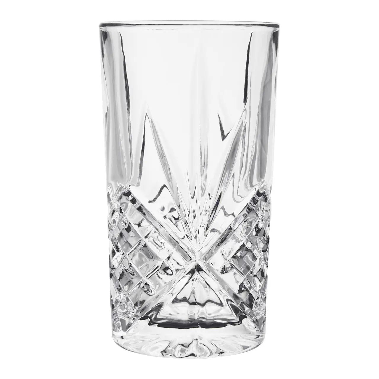 Beaumont Set of 4 Crystal High Ball Glasses