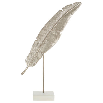 Zaber Figurine Feather On Stand
