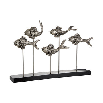 Zaber School Of Fish Sculpture