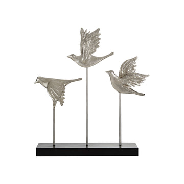 Zaber Flock of Birds Sculpture