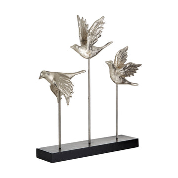 Zaber Flock of Birds Sculpture