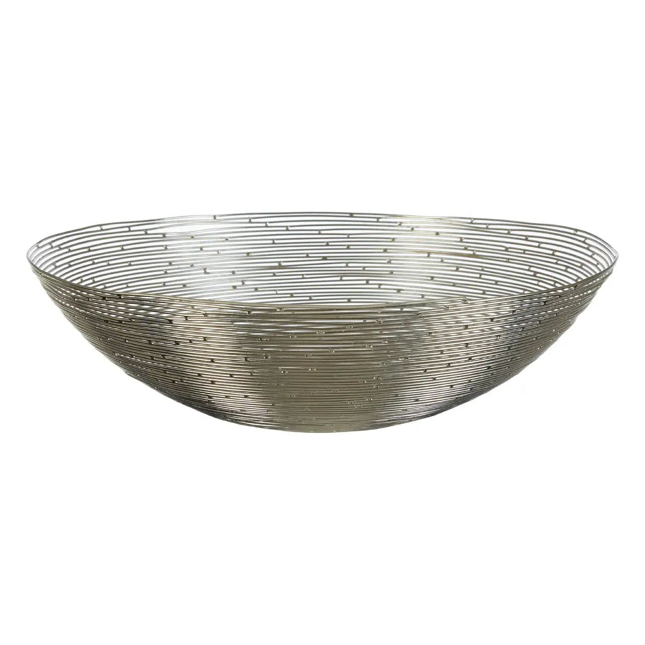 Helvi 9cm Nickel Wire Decorative Bowl