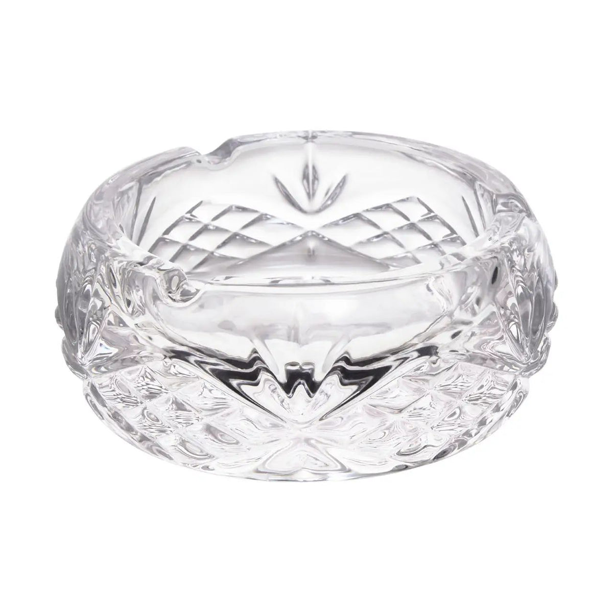 Belfort Large Crystal Textured Ashtray