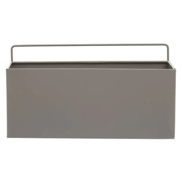 Ashwin Small Grey Iron Plant Box