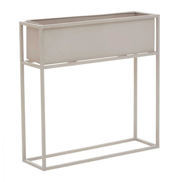 Ashwin Natural Iron Floor Standing Plant Box