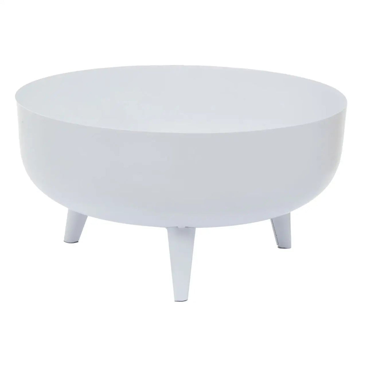 Adelina White Iron Planter