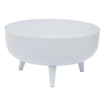 Adelina White Iron Planter