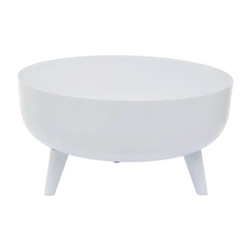 Adelina White Iron Planter