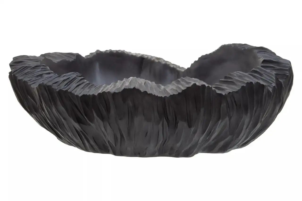 Groc Black Polyresin Bowl