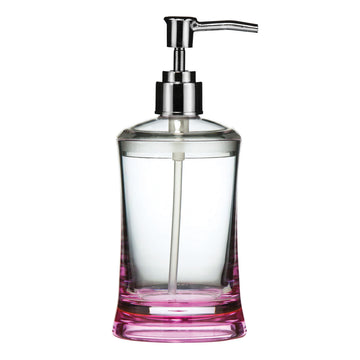 Hot Pink Acrylic Clear Liquid Dispenser