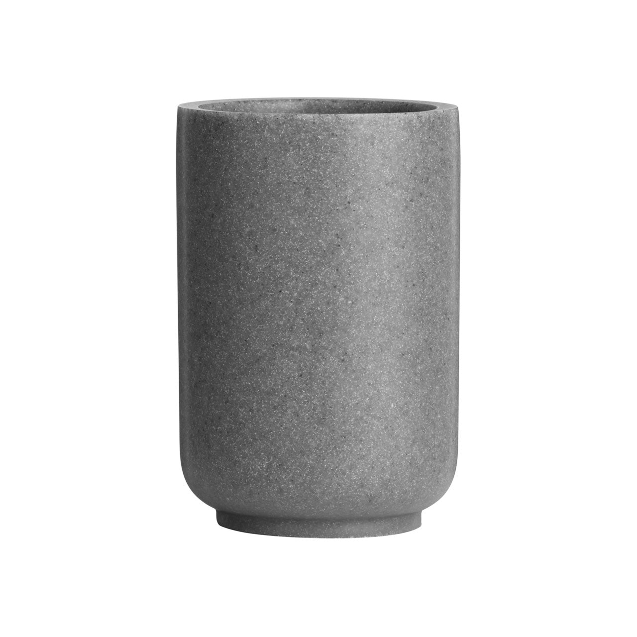 Canyon Polyresin Grey Stone Effect Toothbrush Tumbler