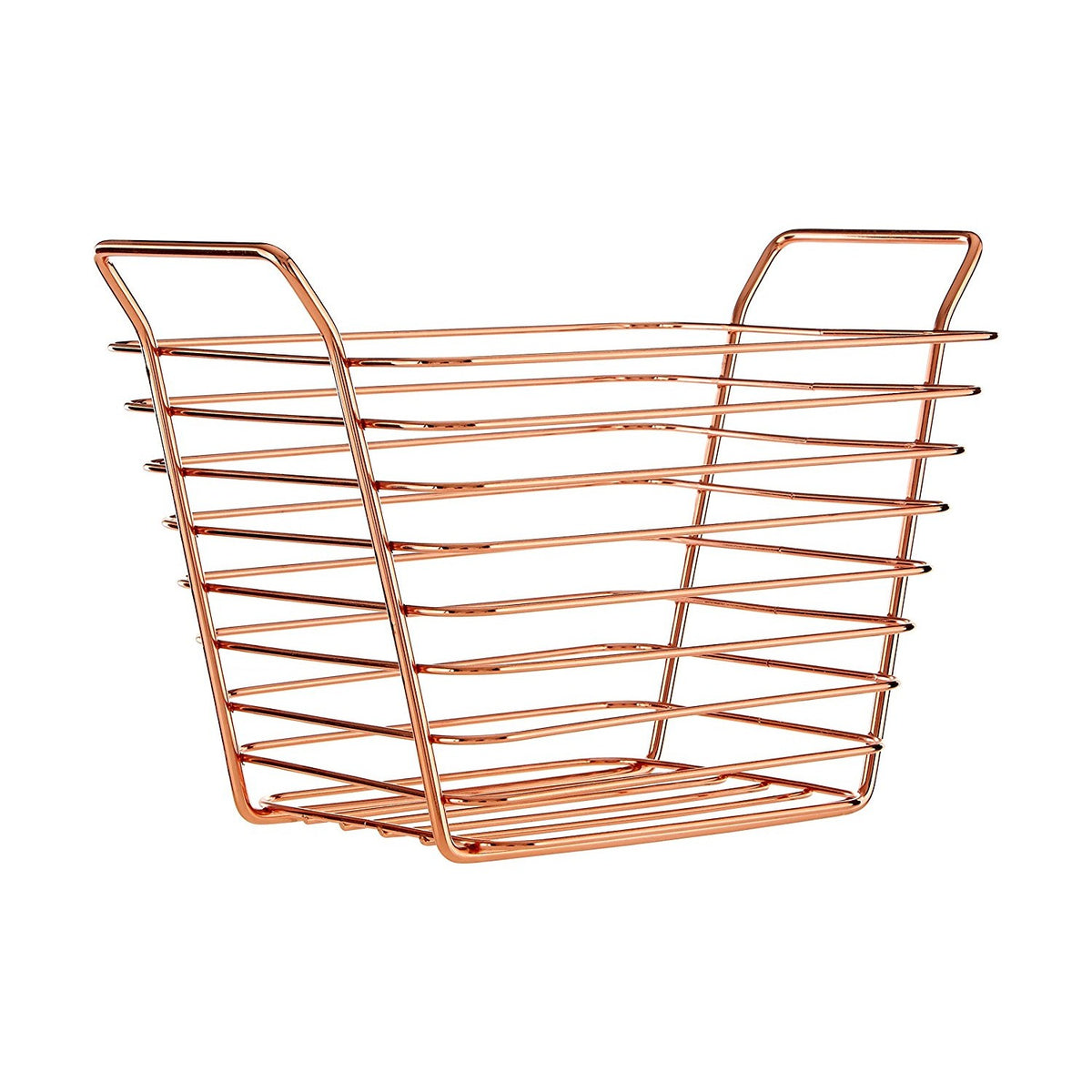 Shine Rose Gold Wire Basket