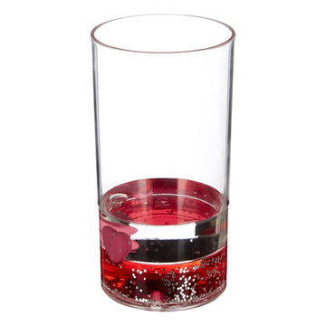 Acrylic Tumbler With Floating Hearts