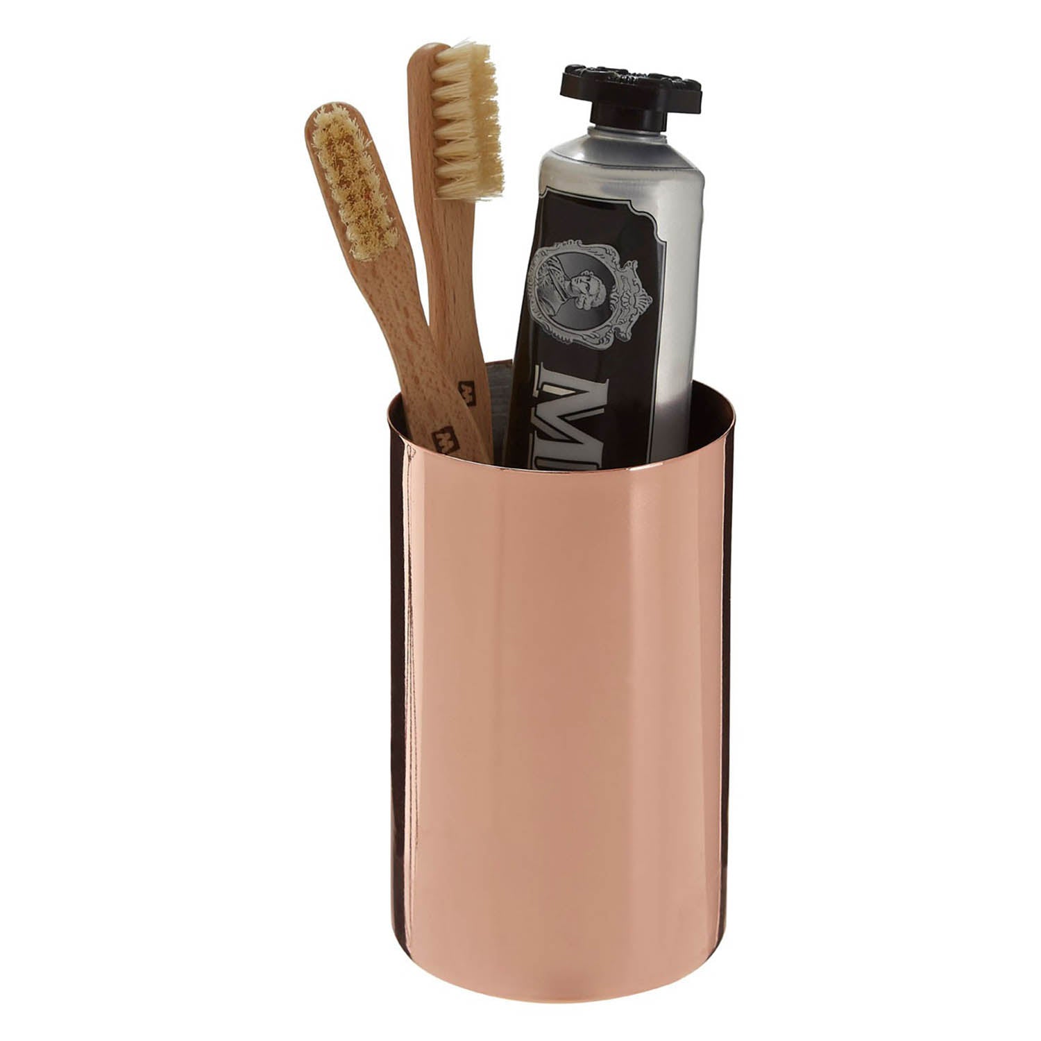 Clara Rose Gold Stainless Steel Bathroom Toothbrush Holder