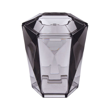 Dow Grey Acrylic Toothbrush Holder