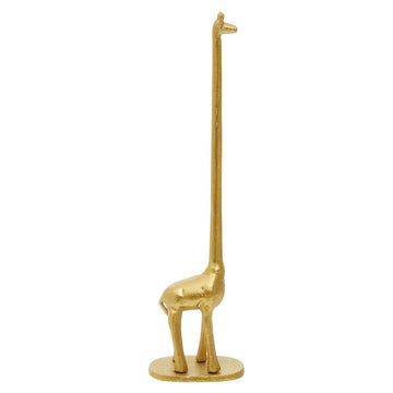 Fauna Gold Giraffe Toilet Roll Holder