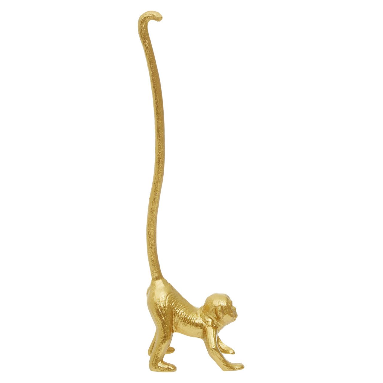 Fauna Gold Monkey Toilet Roll Holder