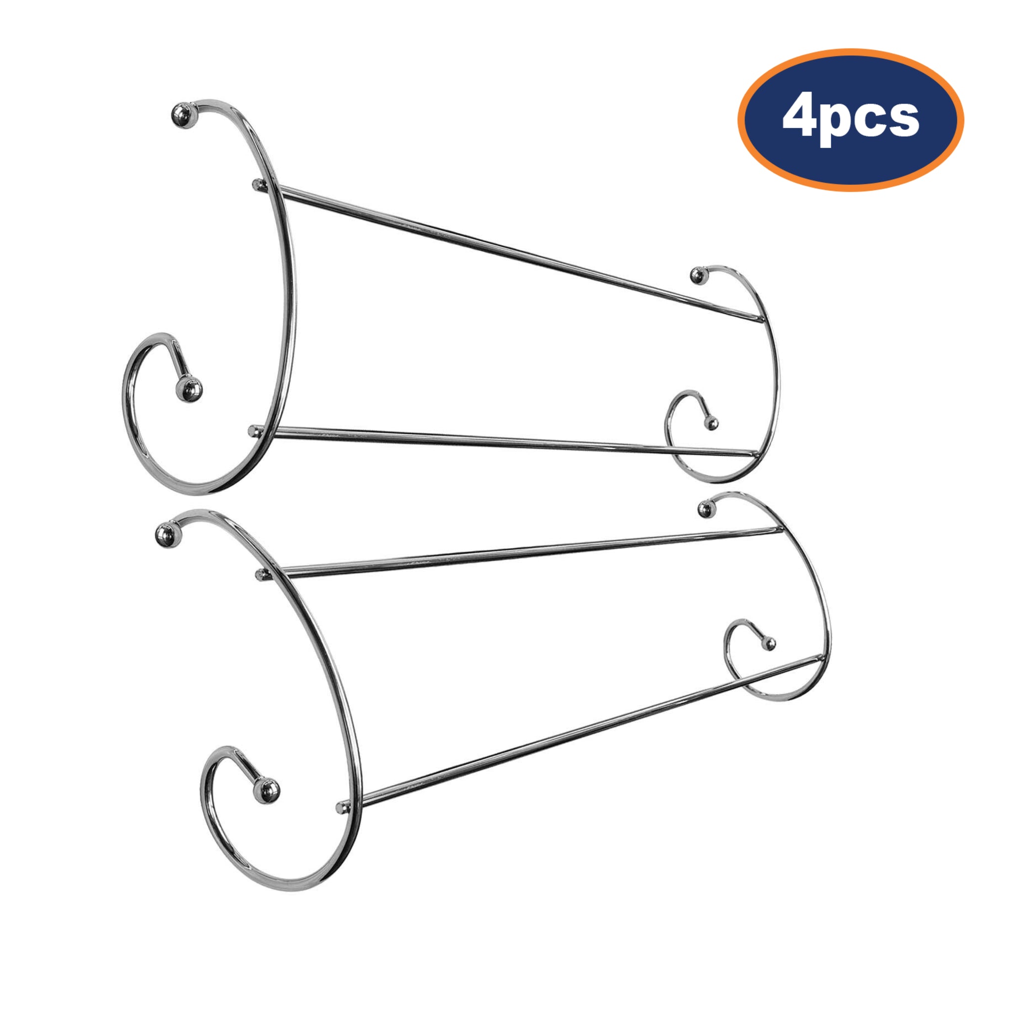 2-Pair Twin Rail Radiator Towel Holder