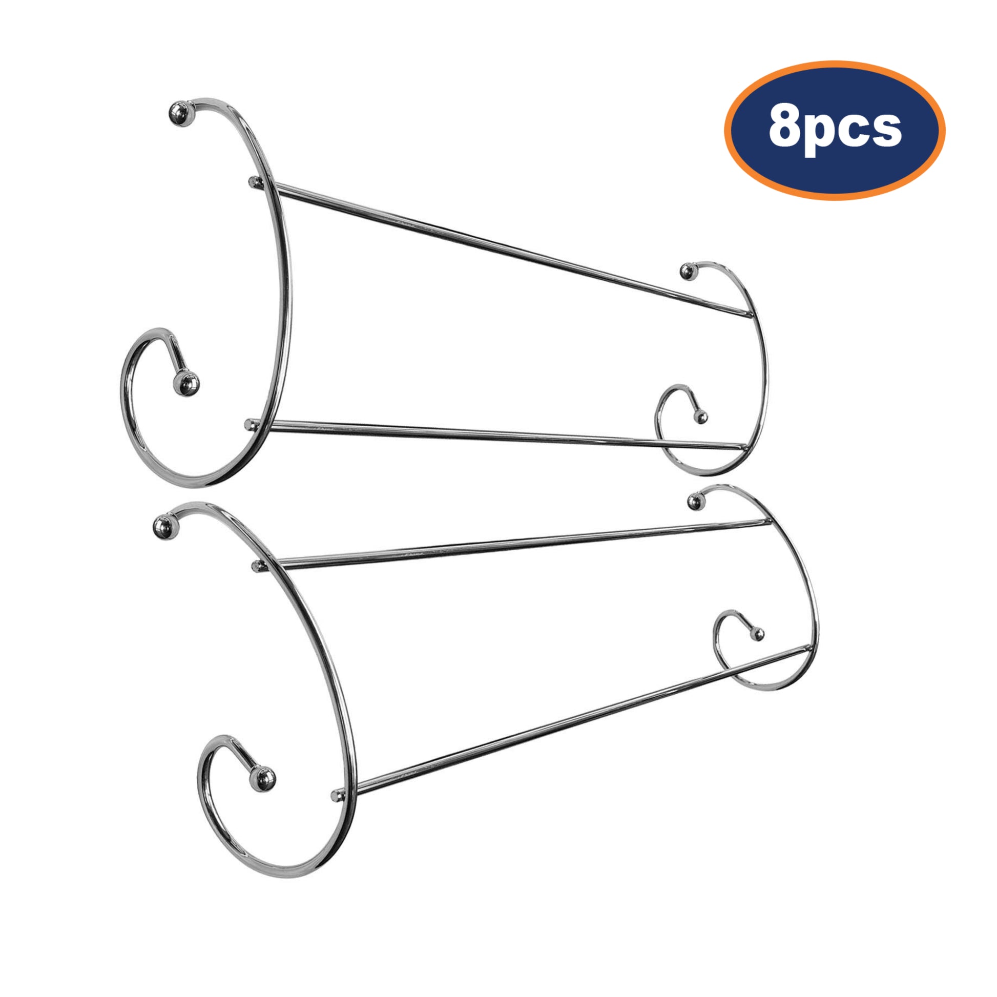 4-Pair Twin Rail Radiator Towel Holder