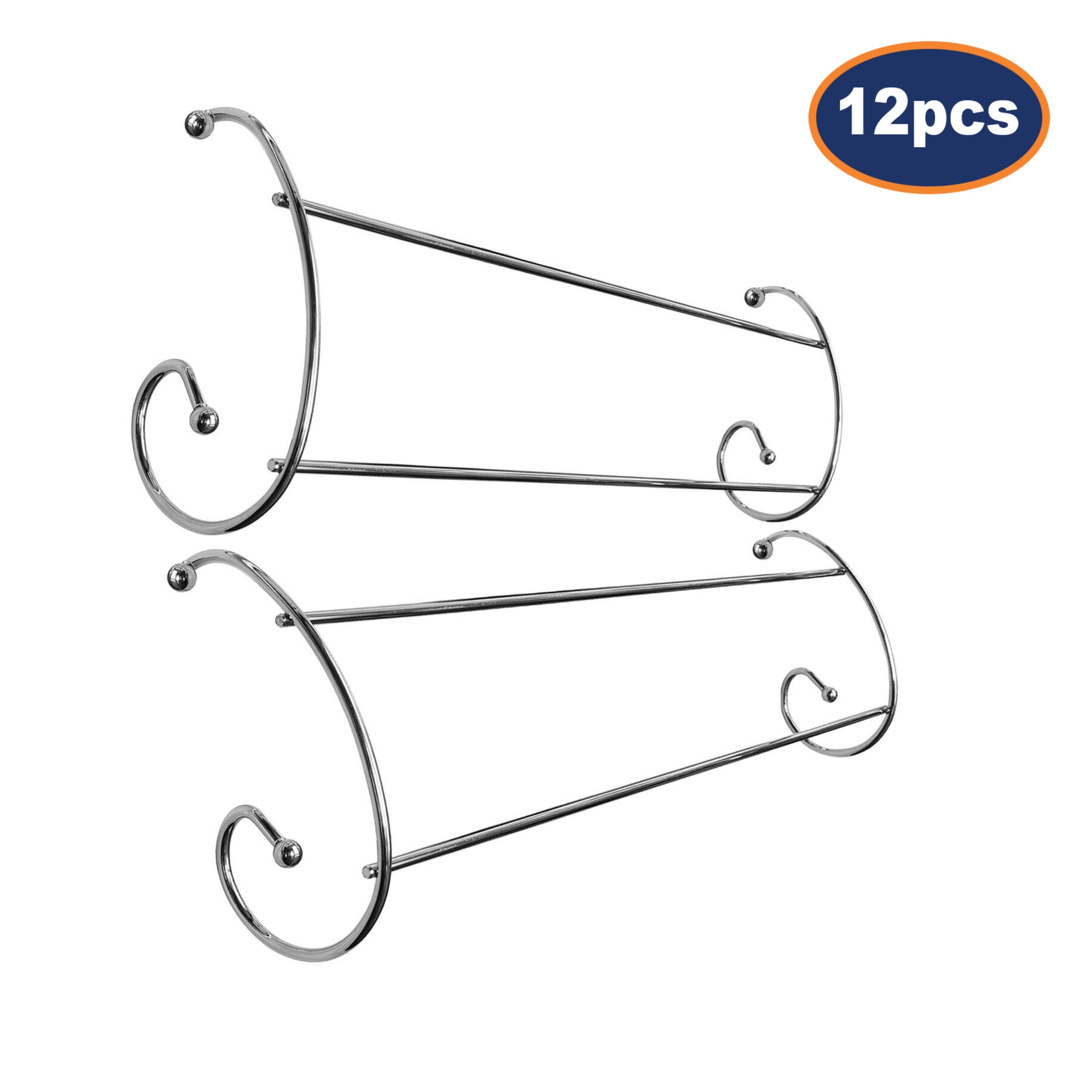 6-Pair Twin Rail Radiator Towel Holder