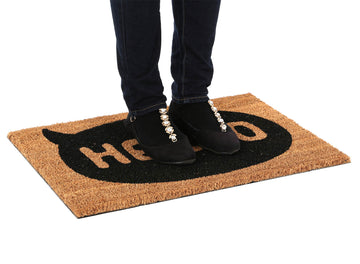 2pcs Non-slip Heavy Duty Hello Doormat