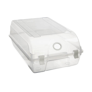 Men's Clear Plastic Transparent Shoe Box