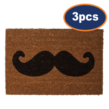 3pcs Moustache Non Slip Door Mat