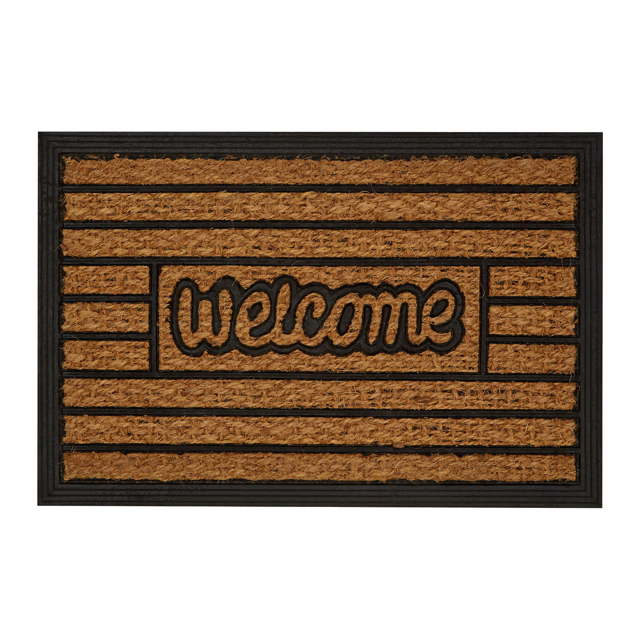 60cm Welcome Panama Doormat