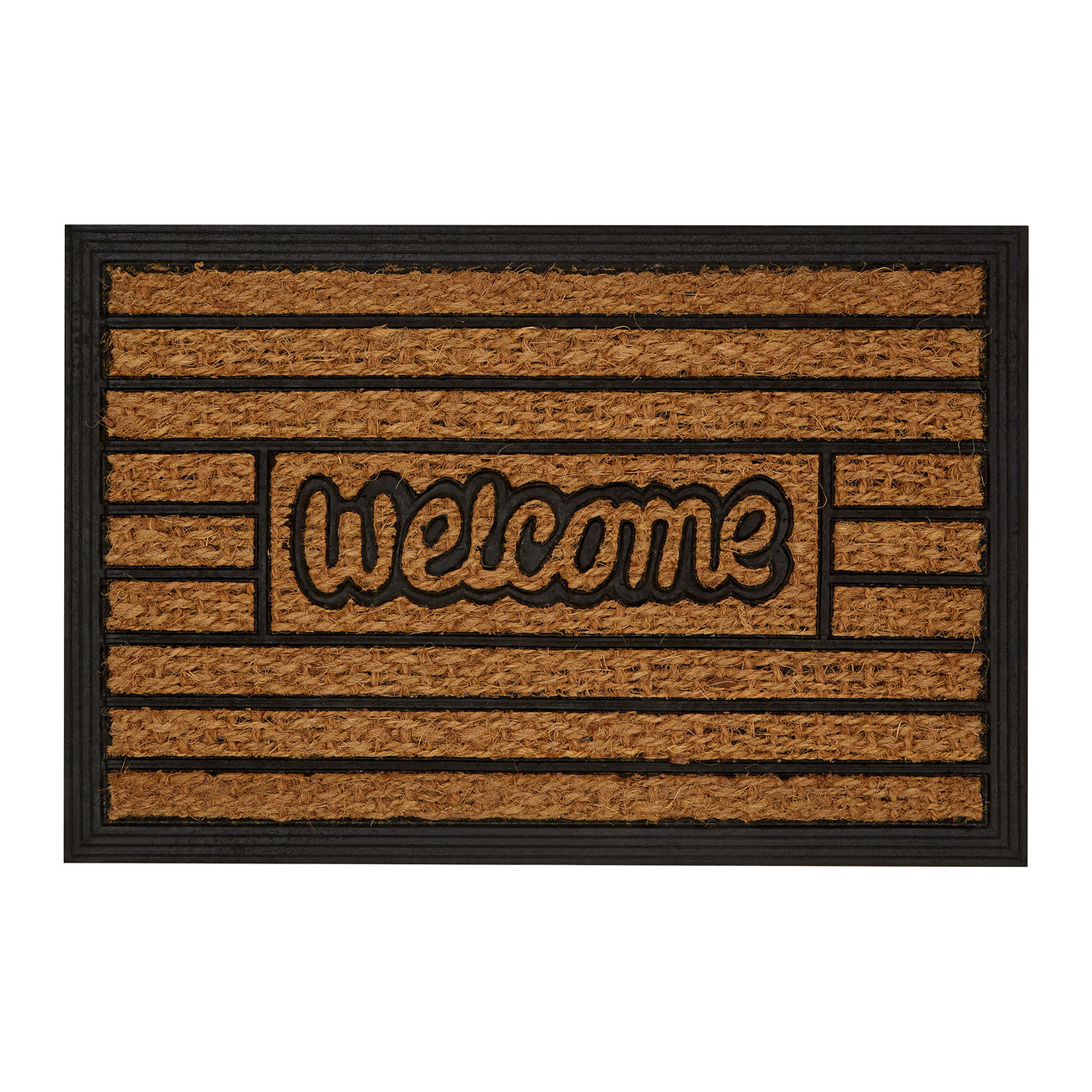 60cm Welcome Panama Doormat