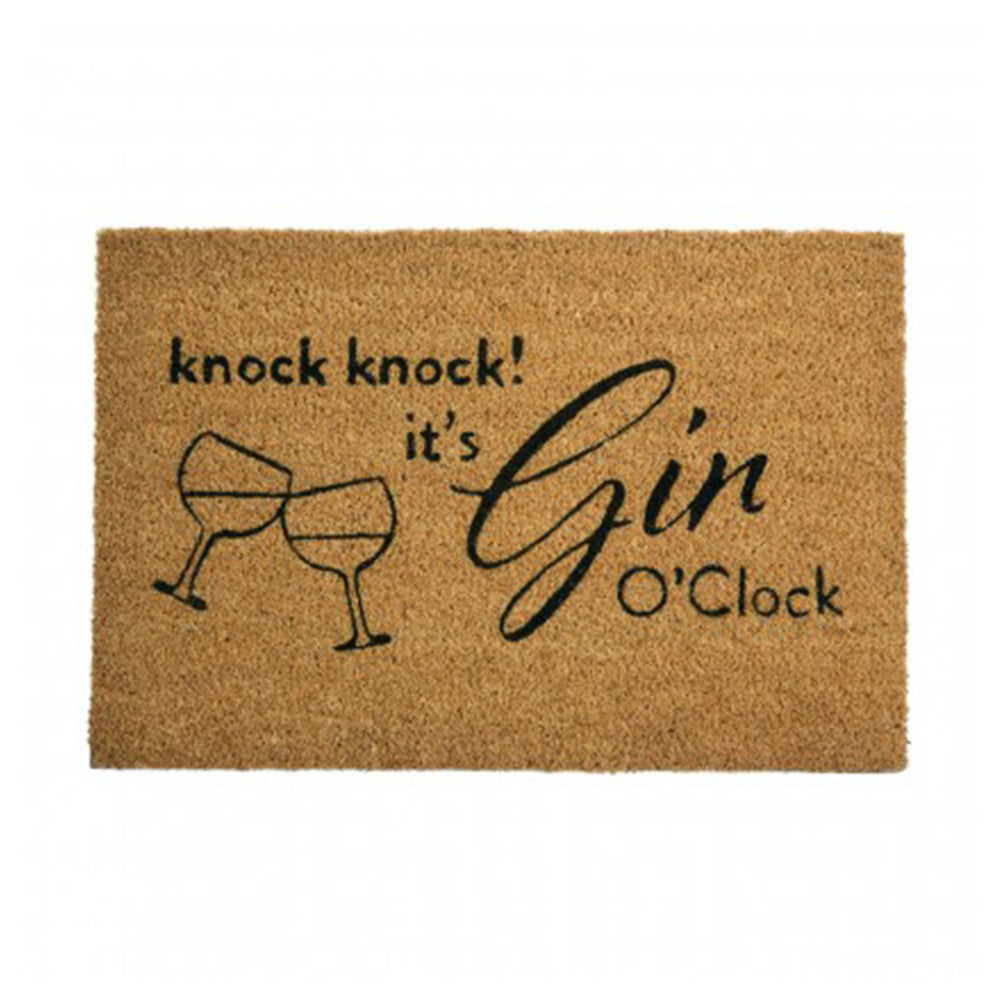 Premiere Houseware Gin O' Clock Doormat