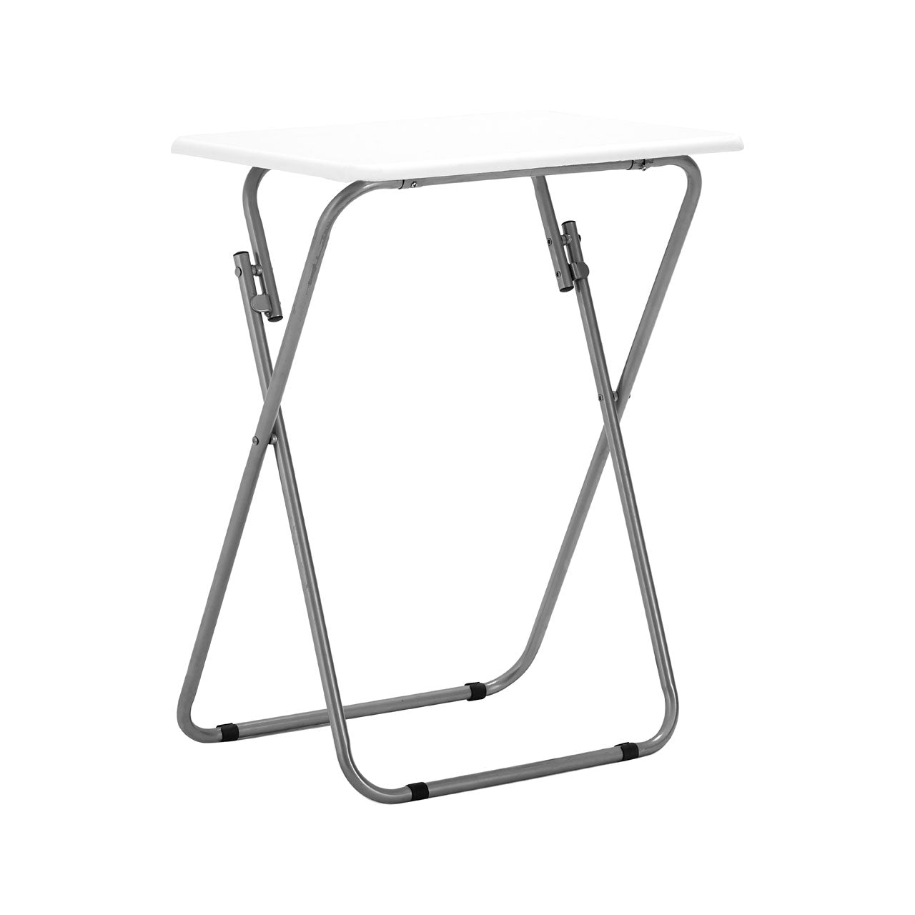 White Portable Folding  Table