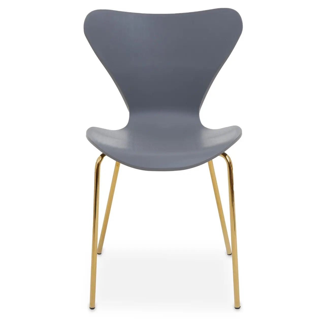 Maila Grey & Gold Dining Chair