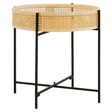 Depora Rattan Cross Legs Side Table