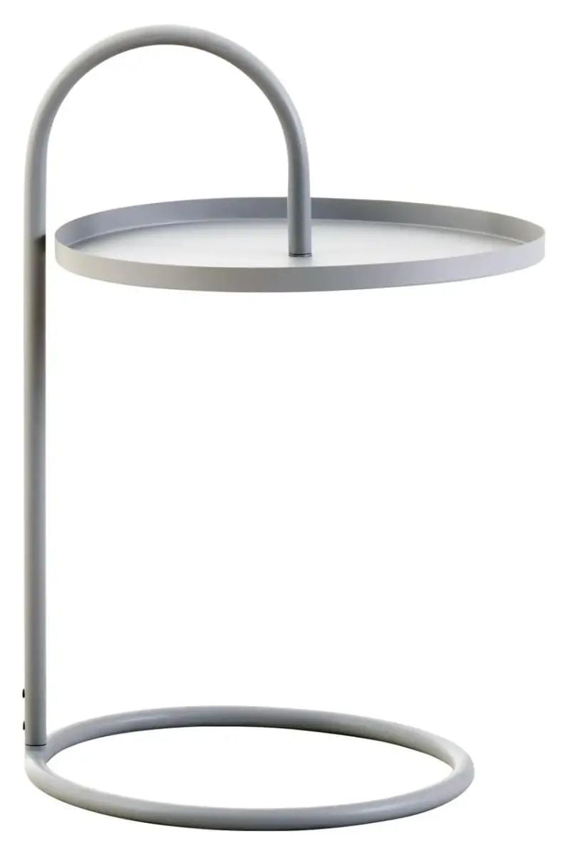 Trista Grey Hanging Top Side Table