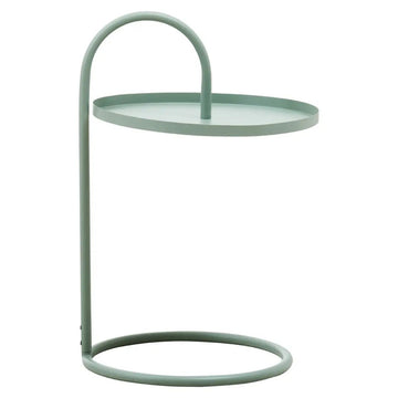 Trista Green Hanging Top Side Table