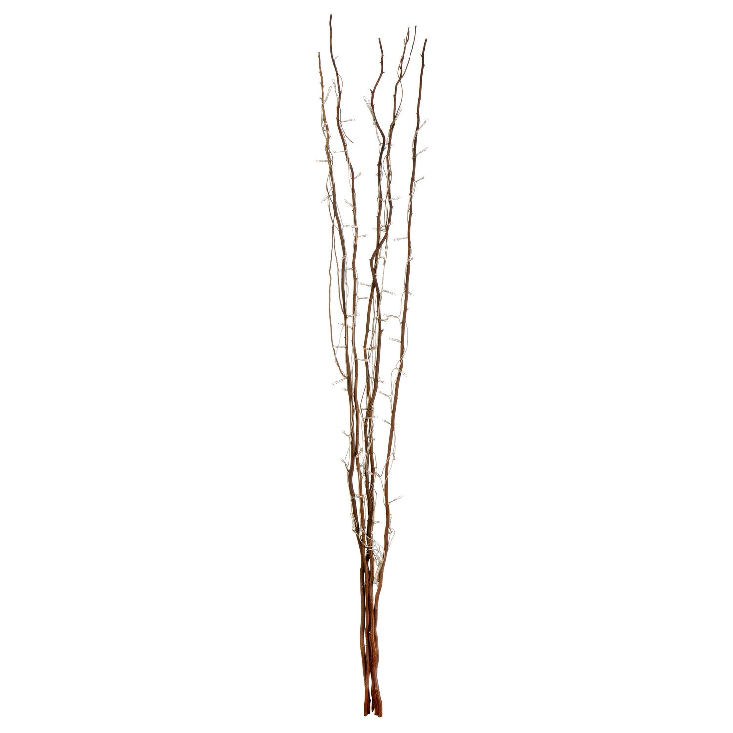 120cm Brown Interwoven Branch Twig Lights