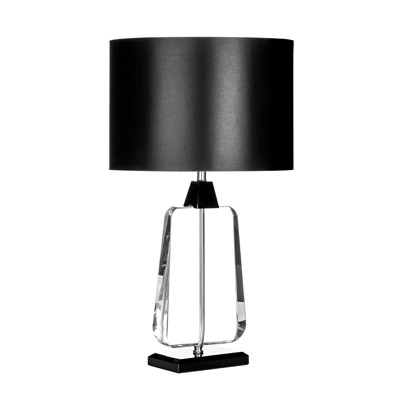 Tabitha Black Square Base Feature Lamp