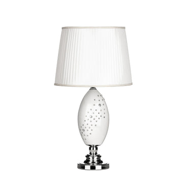 Stacy White Ceramic Table Lamp