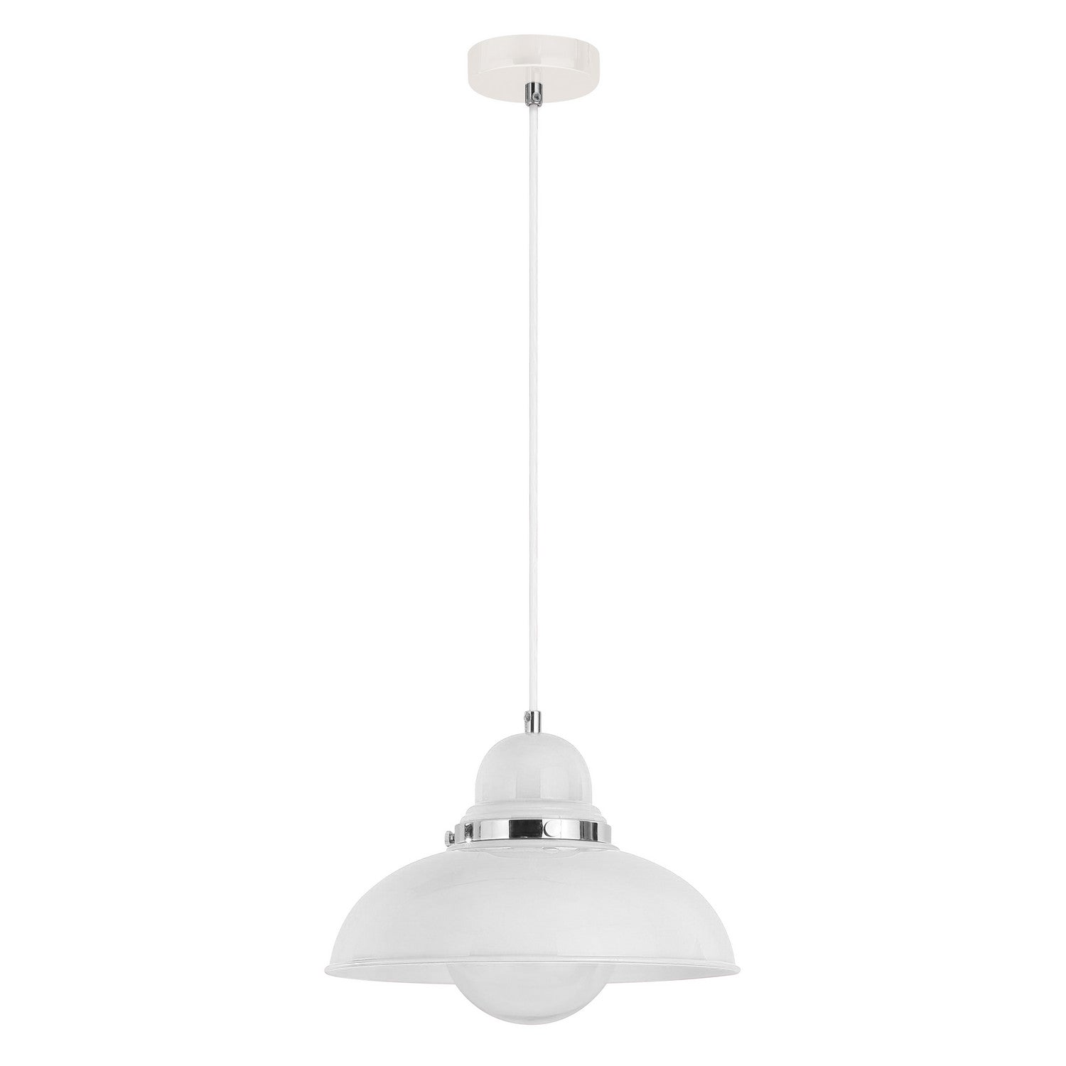 30cm Jasper White Ceiling Pendant Light