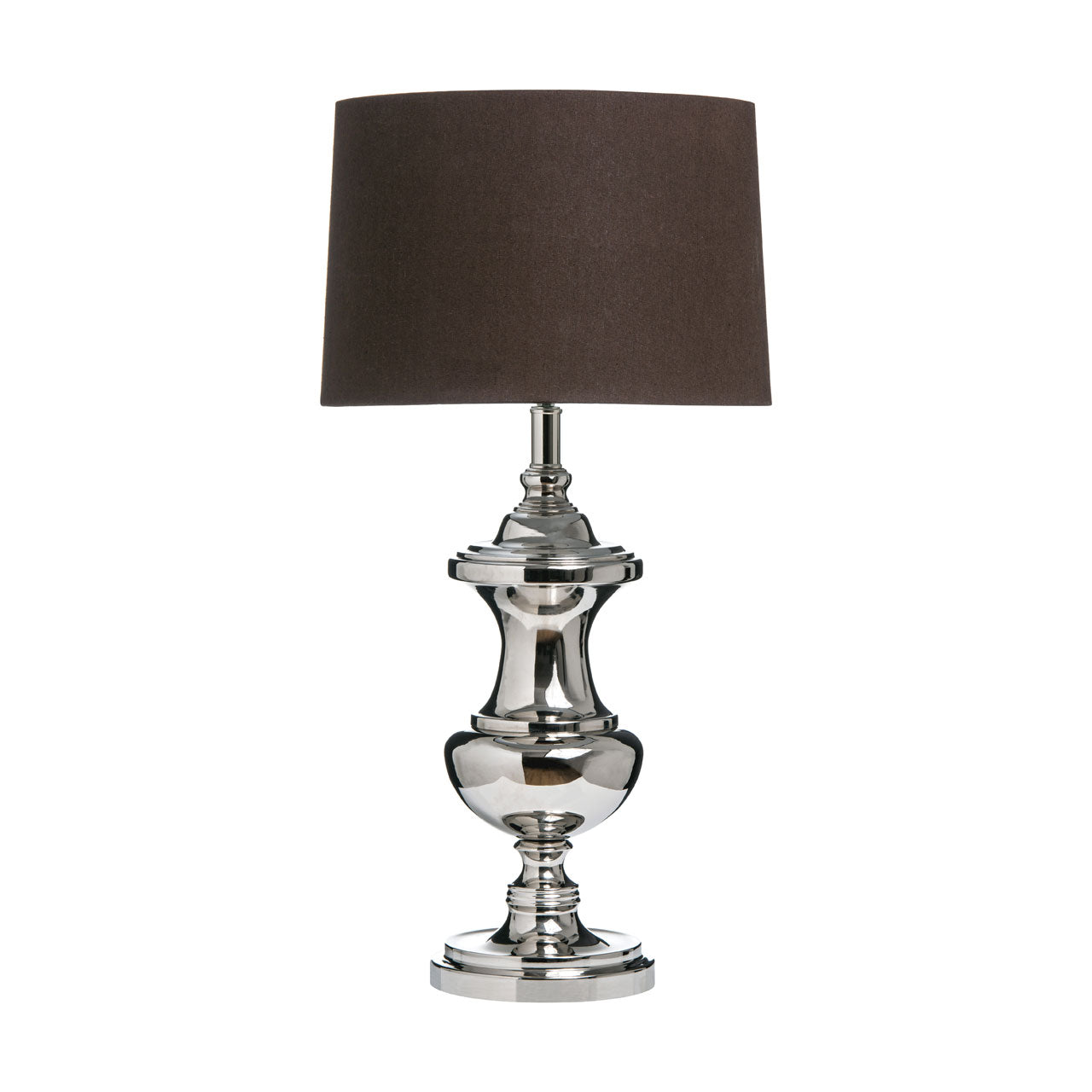 Arya Nickel Finish Table Lamp