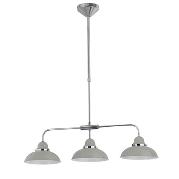 3- Light Grey Ceiling Pendant Light