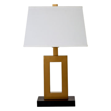 Meora Square Metallic Table Lamp