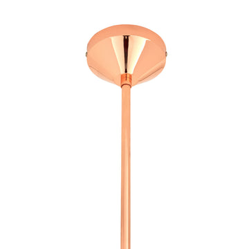 3-Light Jasper Copper Hanging Pendant Light