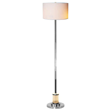 Hestin Tall Chrome Floor Lamp