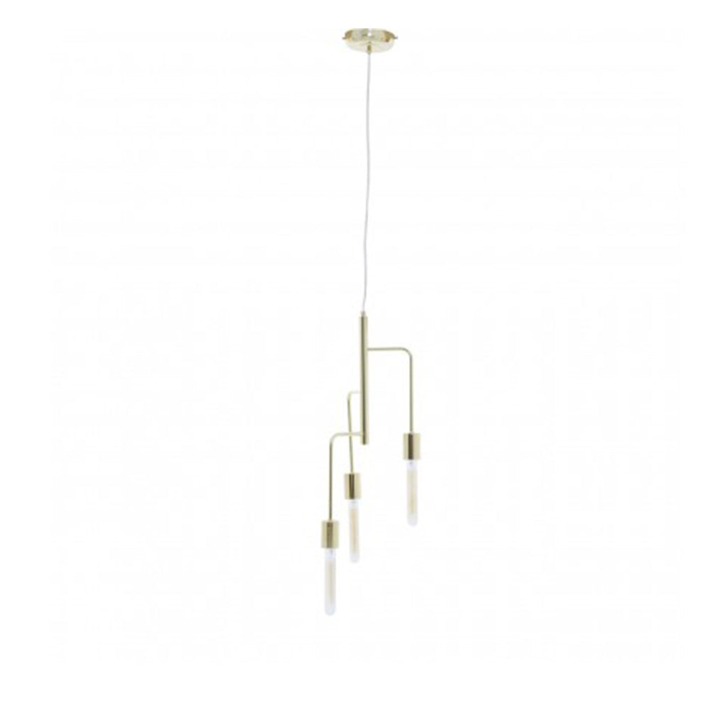 Lagona 3 Bulb Gold Finish Pendant Light