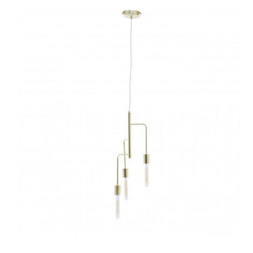 Lagona 3 Bulb Gold Finish Pendant Light